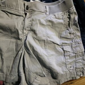 Sonoma grey utility shorts size 14